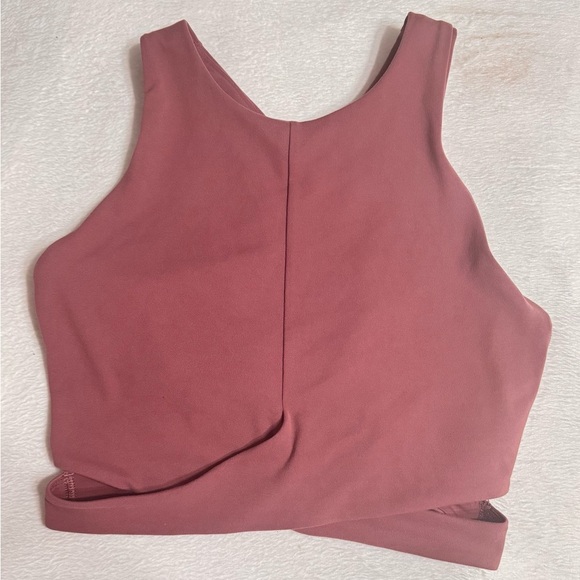 Athleta mauve crop top size S - Picture 3 of 8